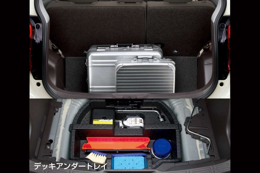 ラゲージ2WD車、デッキアンダートレイ