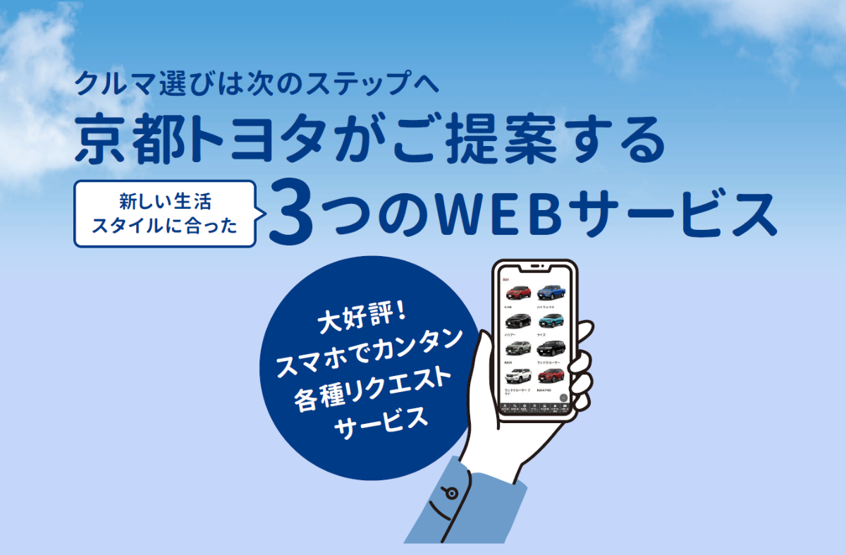 京都トヨタのwebサービス 京都トヨタ自動車株式会社