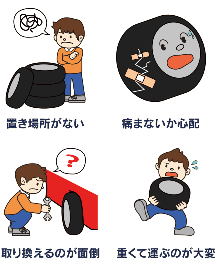 タイヤお預かりサービス  京都トヨタ自動車株式会社