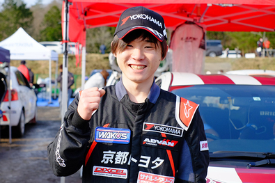 アクア1号車ドライバー 吉田真生(本社店サービスエンジニア)