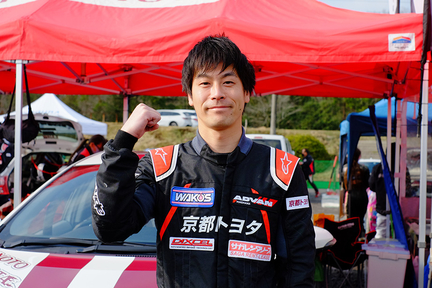 アクア2号車コドラ 前川晃伸 (レクサス北大路アドバイザー)