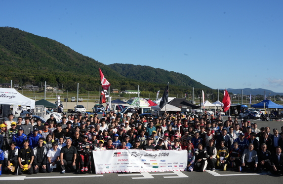 再び、銃をとる レン CXチャレンジ優勝PR TGRラリーチャレンジinびわ湖高島に参戦してきました