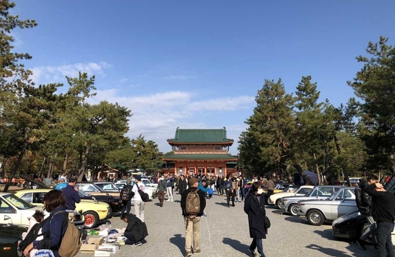 京都ヴィンテージカーフェスティバルに参加しました♪